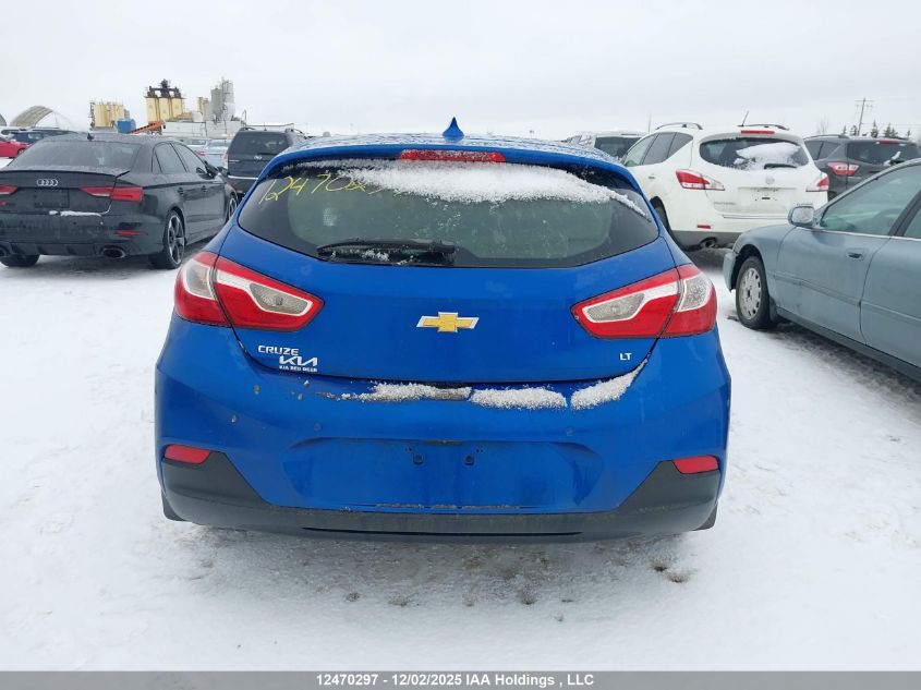 2017 Chevrolet Cruze Lt Auto VIN: 3G1BE6SM0HS554942 Lot: 12470297