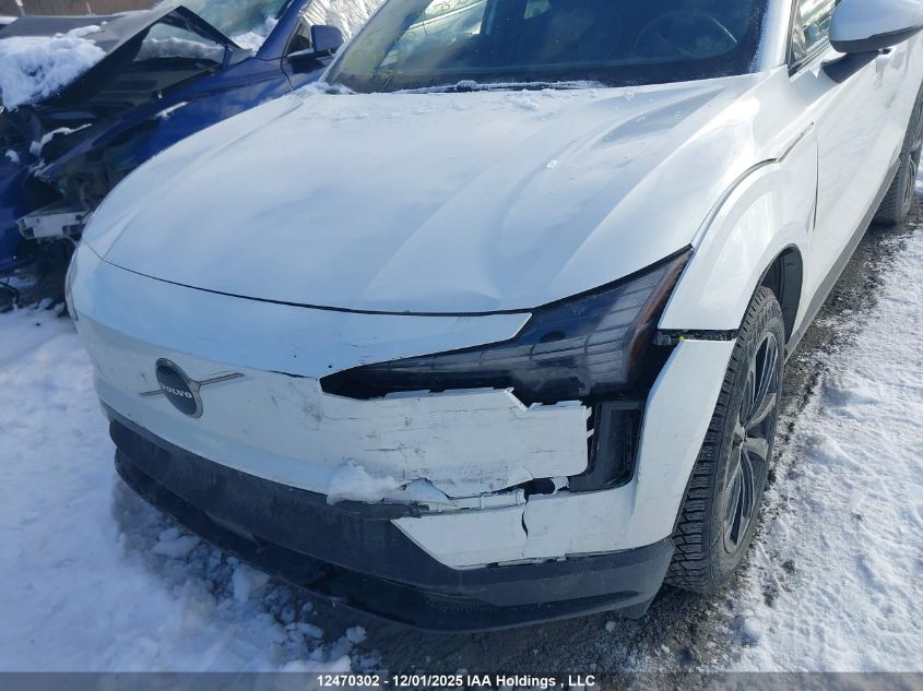 2025 Volvo Ex30 Single Motor Extended Range Core VIN: YV4EL3YJ6SS106761 Lot: 12470302