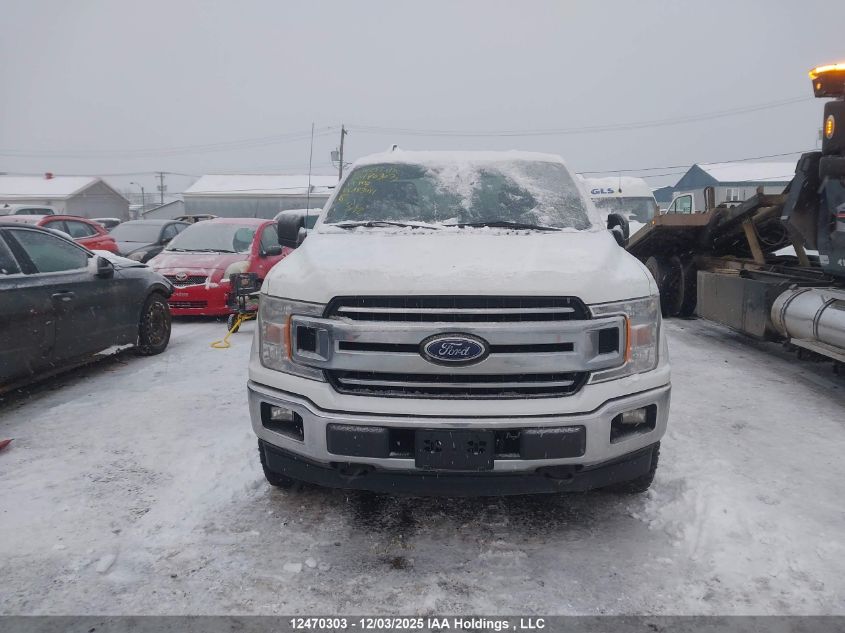 2019 Ford F150 Super Cab VIN: 1FTFX1E54KFA83481 Lot: 12470303