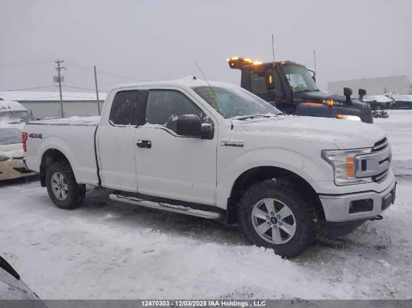 2019 Ford F150 Super Cab VIN: 1FTFX1E54KFA83481 Lot: 12470303