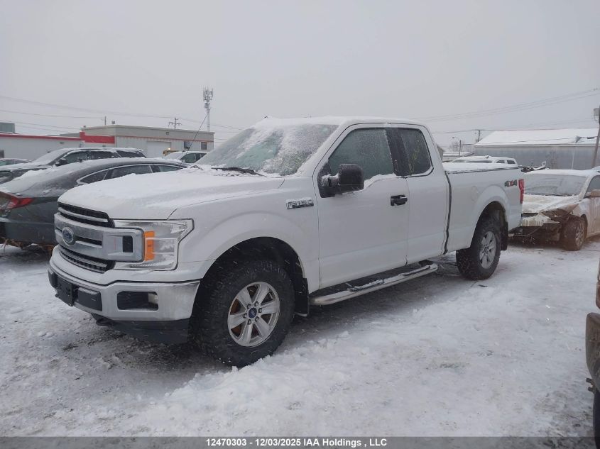 2019 Ford F150 Super Cab VIN: 1FTFX1E54KFA83481 Lot: 12470303