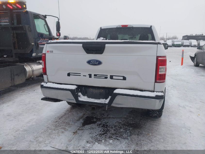 2019 Ford F150 Super Cab VIN: 1FTFX1E54KFA83481 Lot: 12470303