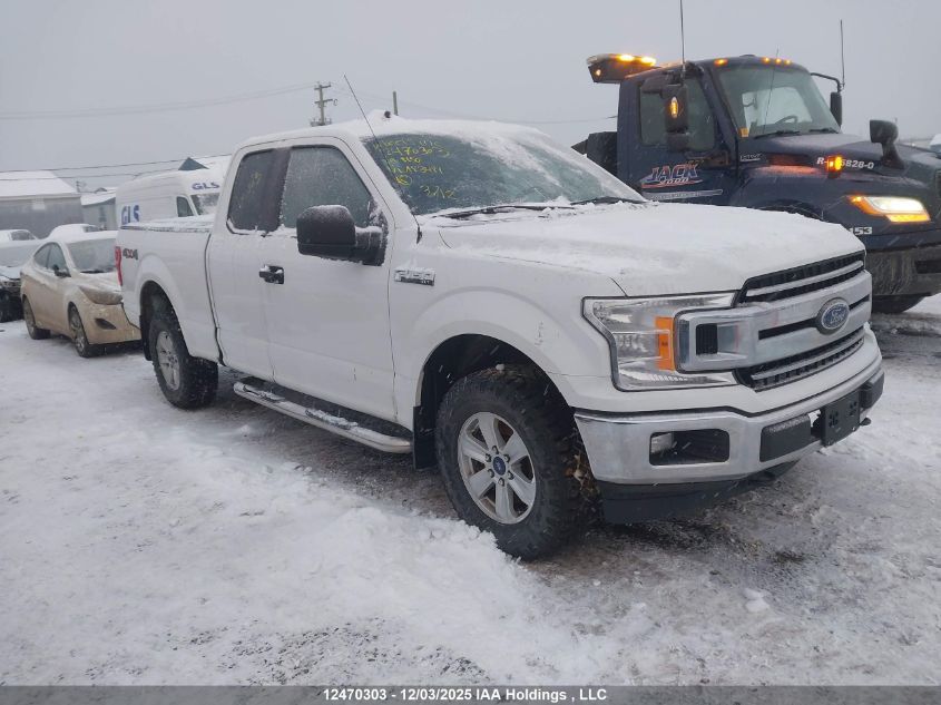 2019 Ford F150 Super Cab VIN: 1FTFX1E54KFA83481 Lot: 12470303