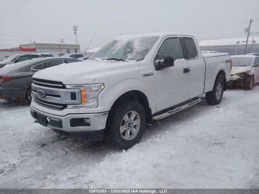 2019 Ford F150 Super Cab VIN: 1FTFX1E54KFA83481 Lot: 12470303