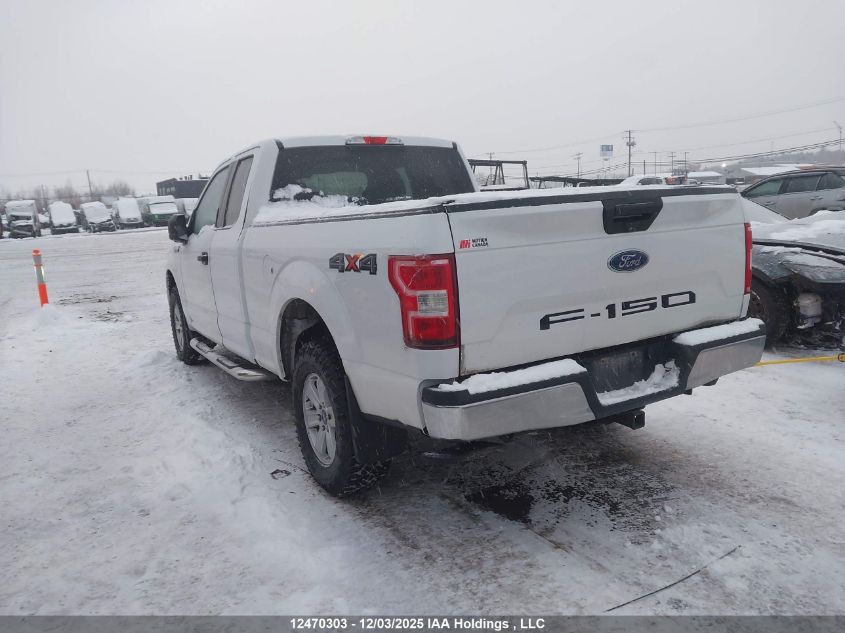 2019 Ford F150 Super Cab VIN: 1FTFX1E54KFA83481 Lot: 12470303