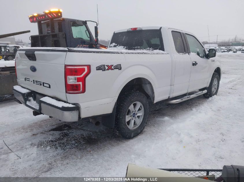 2019 Ford F150 Super Cab VIN: 1FTFX1E54KFA83481 Lot: 12470303