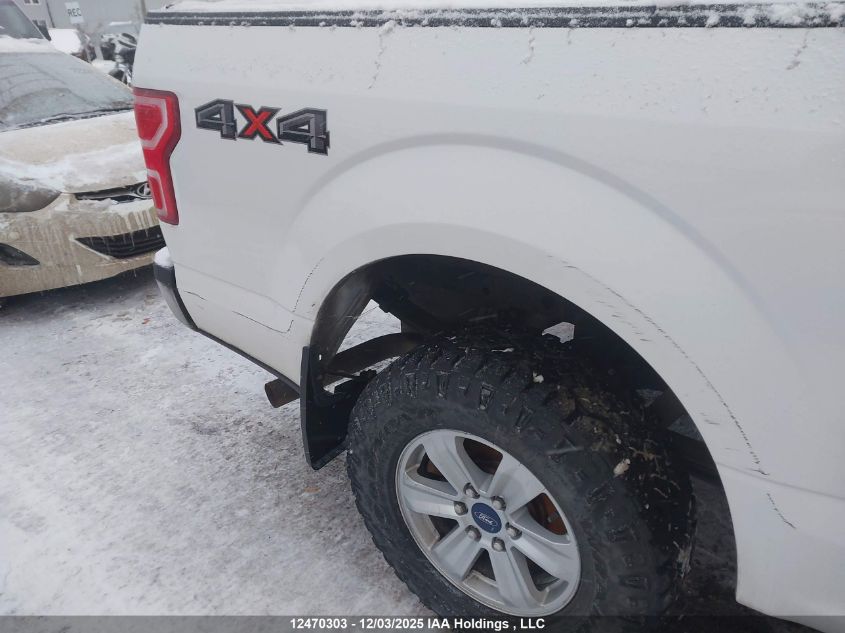 2019 Ford F150 Super Cab VIN: 1FTFX1E54KFA83481 Lot: 12470303