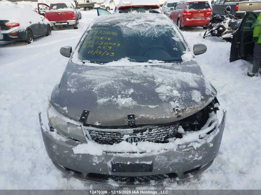2012 Kia Forte Sx VIN: KNAFW4A30C5530403 Lot: 12470306