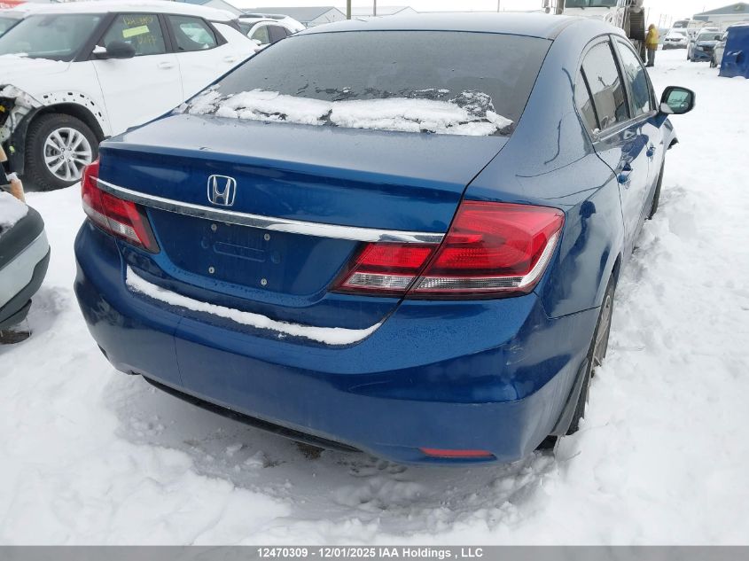 2013 Honda Civic Ex VIN: 2HGFB2F54DH004493 Lot: 12470309