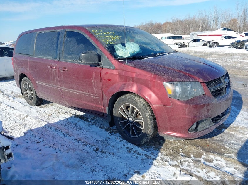 2C4RDGBG8HR718881 2017 Dodge Grand Caravan Cvp/Sxt auction photo 1