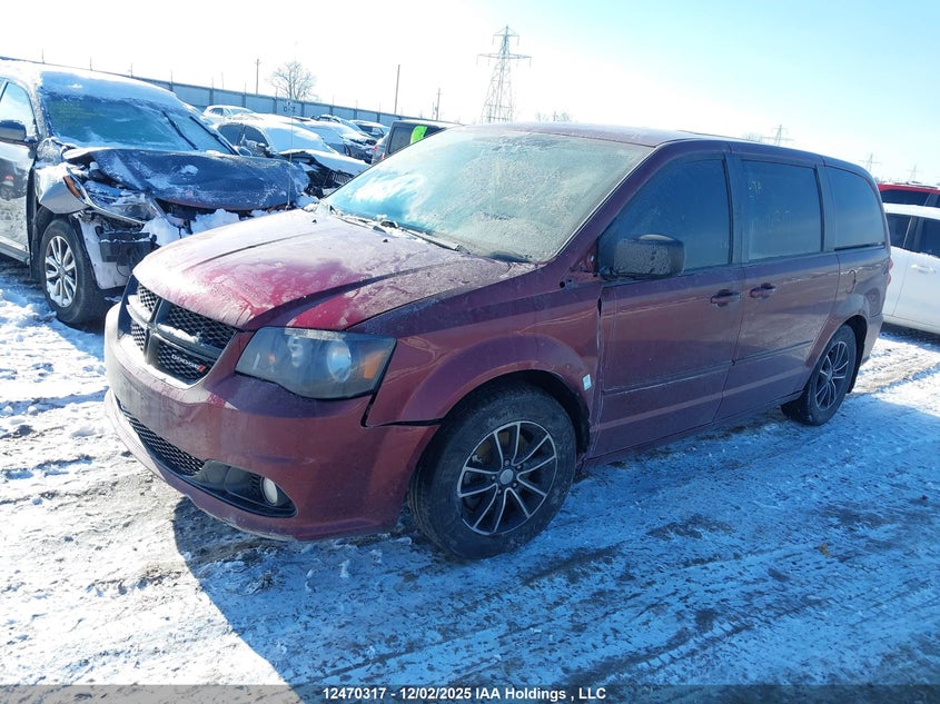 2C4RDGBG8HR718881 2017 DODGE CARAVAN photo no. 2