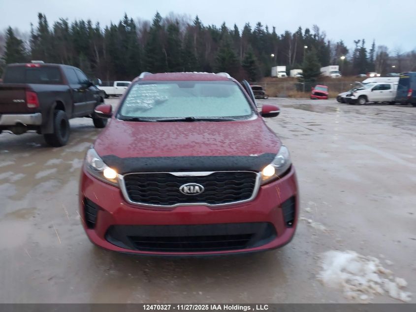 2019 Kia Sorento 2.4L Lx VIN: 5XYPGDA34KG495178 Lot: 12470327