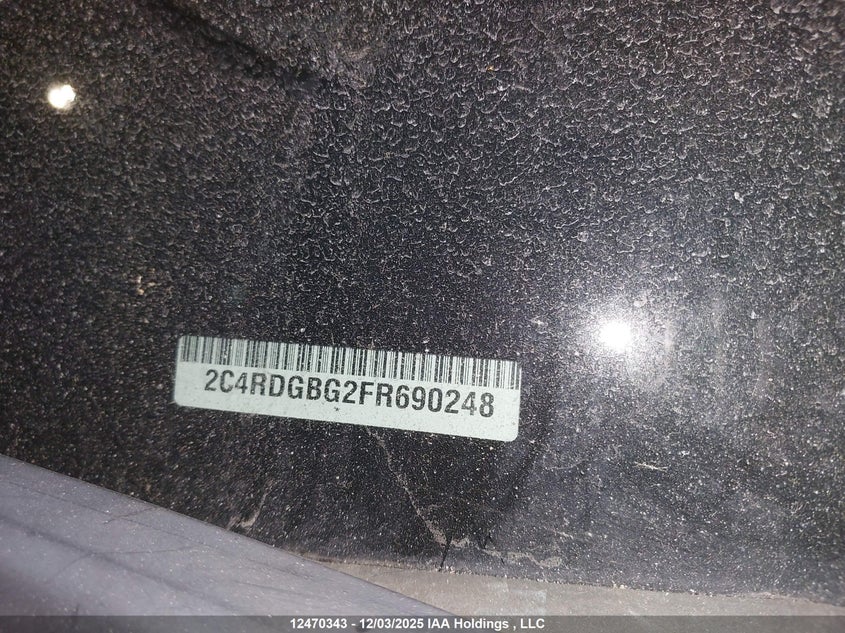 2C4RDGBG2FR690248 2015 DODGE CARAVAN photo no. 19