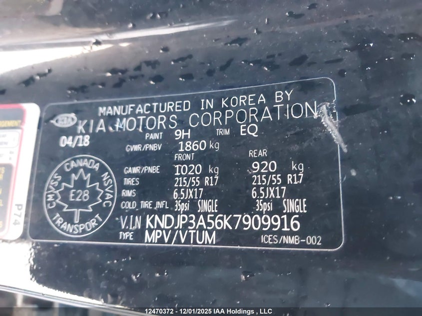 KNDJP3A56K7909916 2019 KIA SOUL photo no. 9