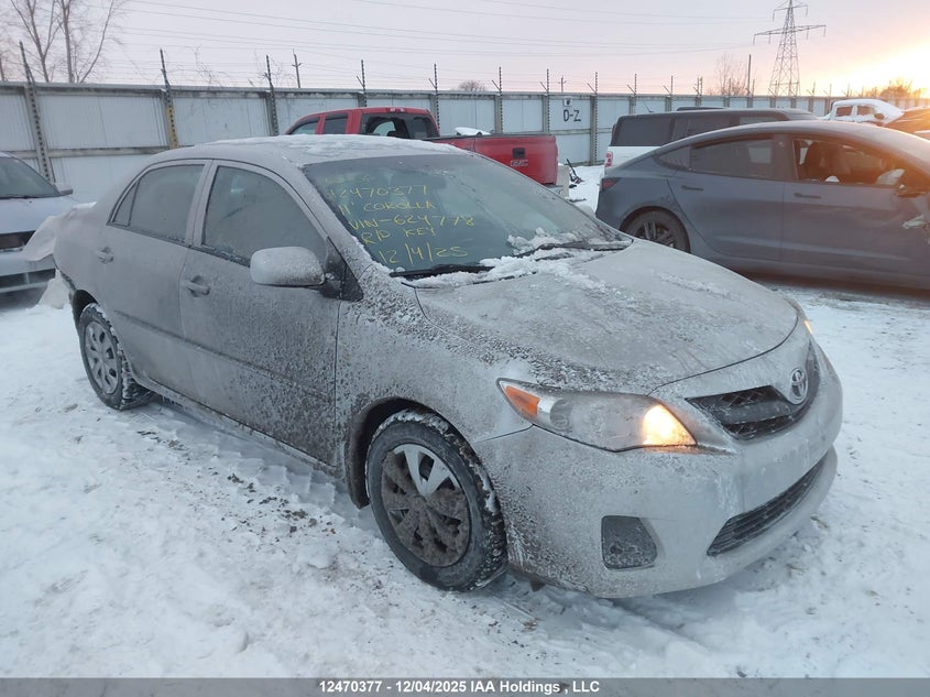 2T1BU4EE3BC624778 2011 Toyota Corolla Ce auction photo 1