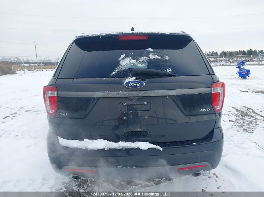 2017 Ford Explorer Xlt VIN: 1FM5K8D80HGB08941 Lot: 12470379
