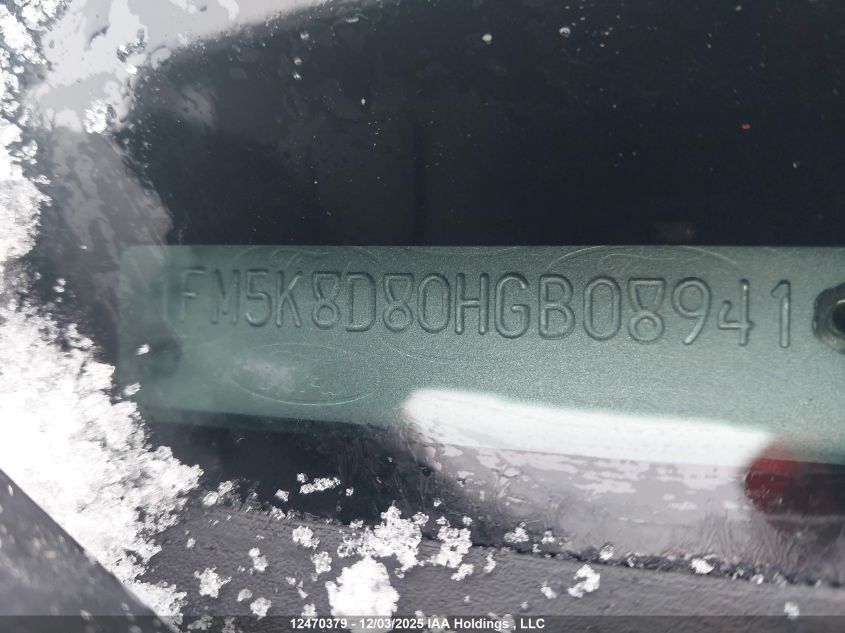 2017 Ford Explorer Xlt VIN: 1FM5K8D80HGB08941 Lot: 12470379