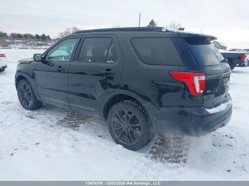2017 Ford Explorer Xlt VIN: 1FM5K8D80HGB08941 Lot: 12470379