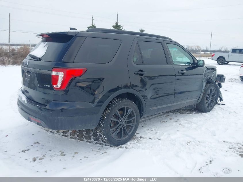 2017 Ford Explorer Xlt VIN: 1FM5K8D80HGB08941 Lot: 12470379