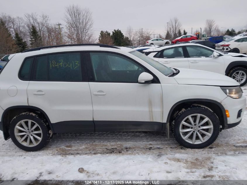 2017 Volkswagen Tiguan Wolfsburg Edition VIN: WVGNV7AX7HW509096 Lot: 12470413