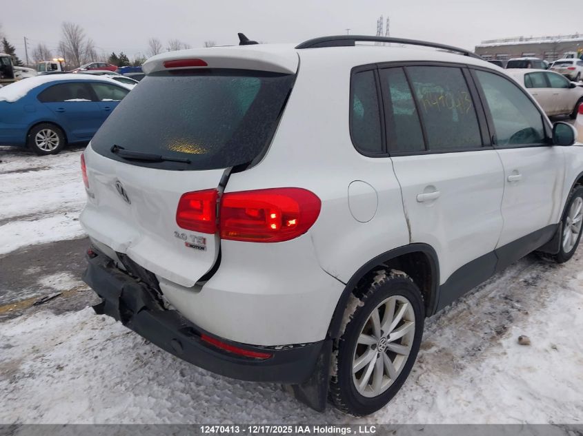 2017 Volkswagen Tiguan Wolfsburg Edition VIN: WVGNV7AX7HW509096 Lot: 12470413