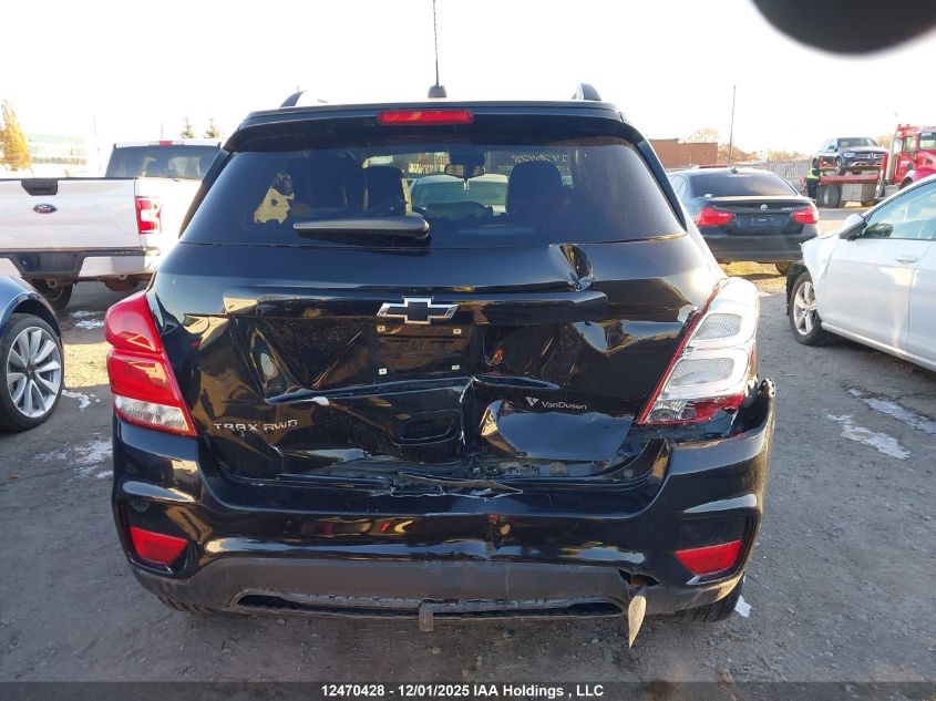2021 Chevrolet Trax 1Lt VIN: KL7CJPSB1MB312076 Lot: 12470428