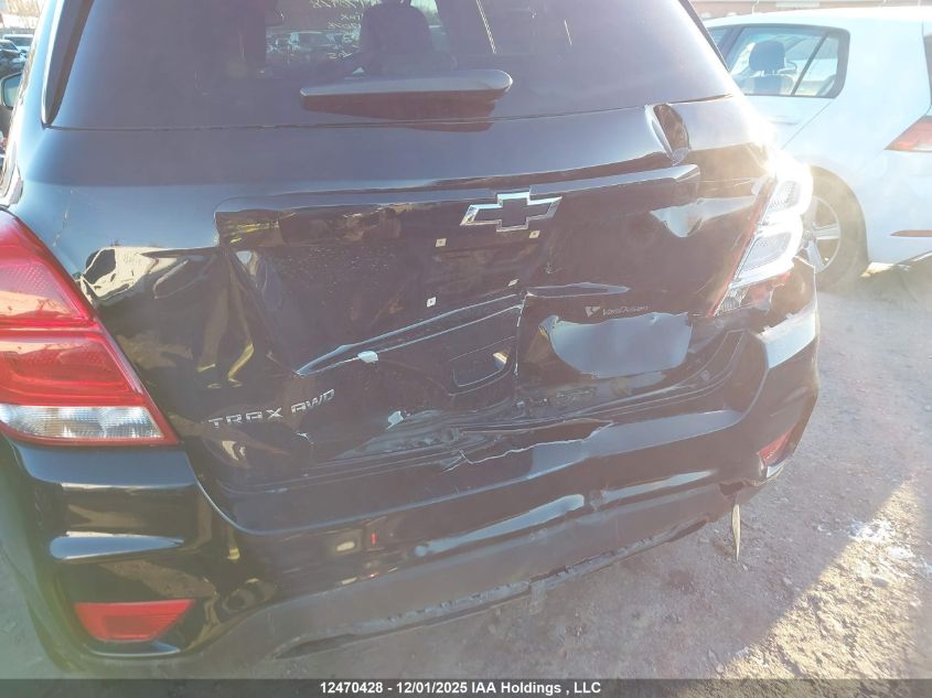 2021 Chevrolet Trax 1Lt VIN: KL7CJPSB1MB312076 Lot: 12470428