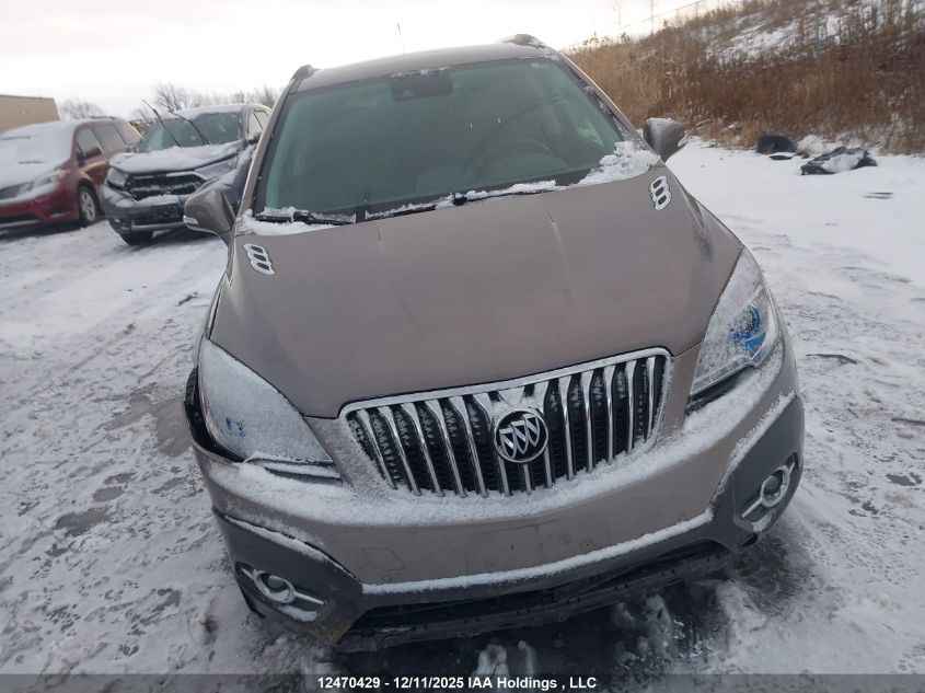 2015 Buick Encore Premium VIN: KL4CJDSB0FB155039 Lot: 12470429