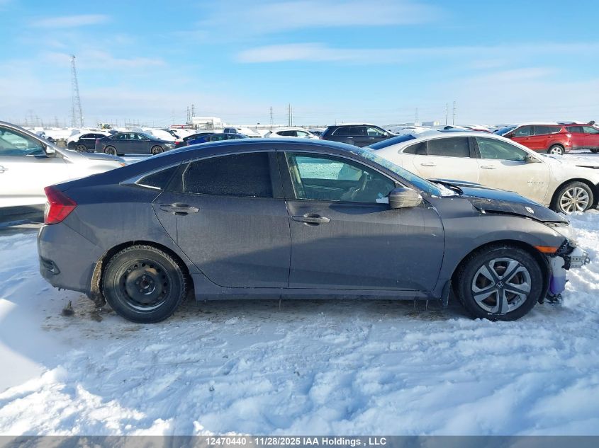 2017 Honda Civic Lx VIN: 2HGFC2F53HH011244 Lot: 12470440
