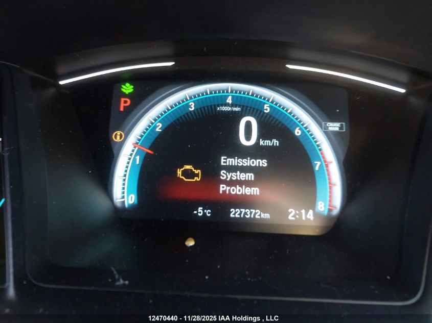 2017 Honda Civic Lx VIN: 2HGFC2F53HH011244 Lot: 12470440