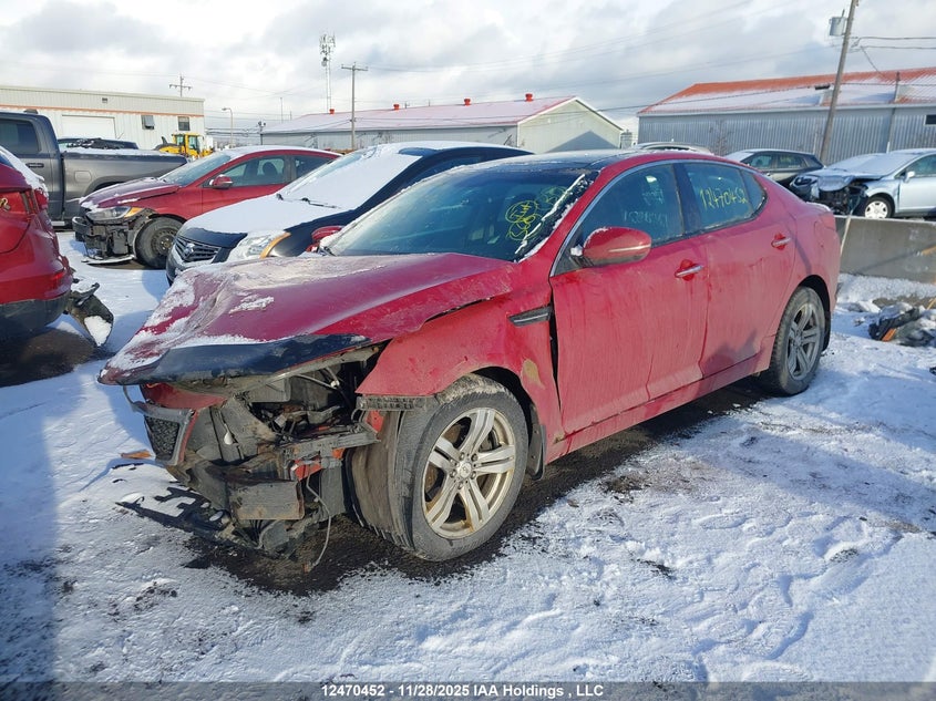 KNAGN4A71D5350374 2013 KIA OPTIMA photo no. 2