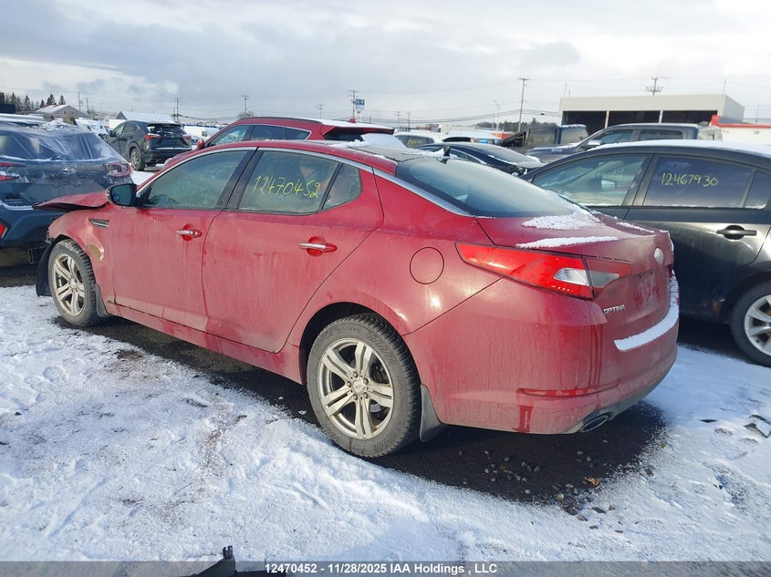 KNAGN4A71D5350374 2013 KIA OPTIMA photo no. 3