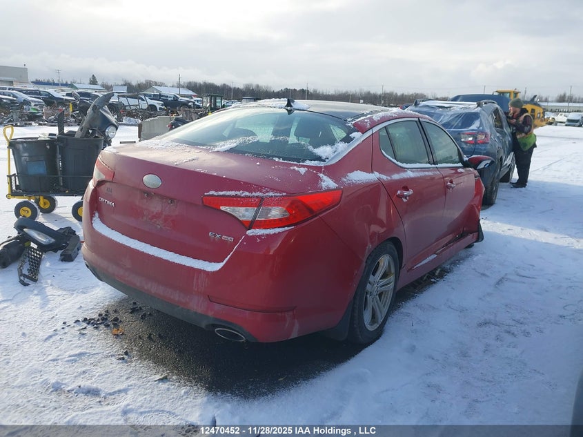 KNAGN4A71D5350374 2013 KIA OPTIMA photo no. 4