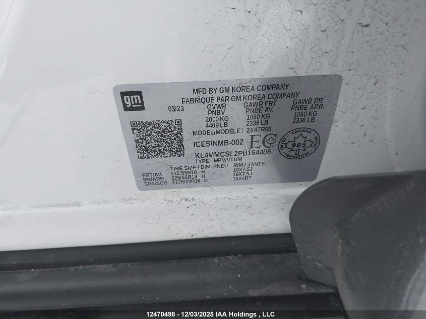 2023 Buick Encore Gx Preferred VIN: KL4MMCSL2PB164406 Lot: 12470498