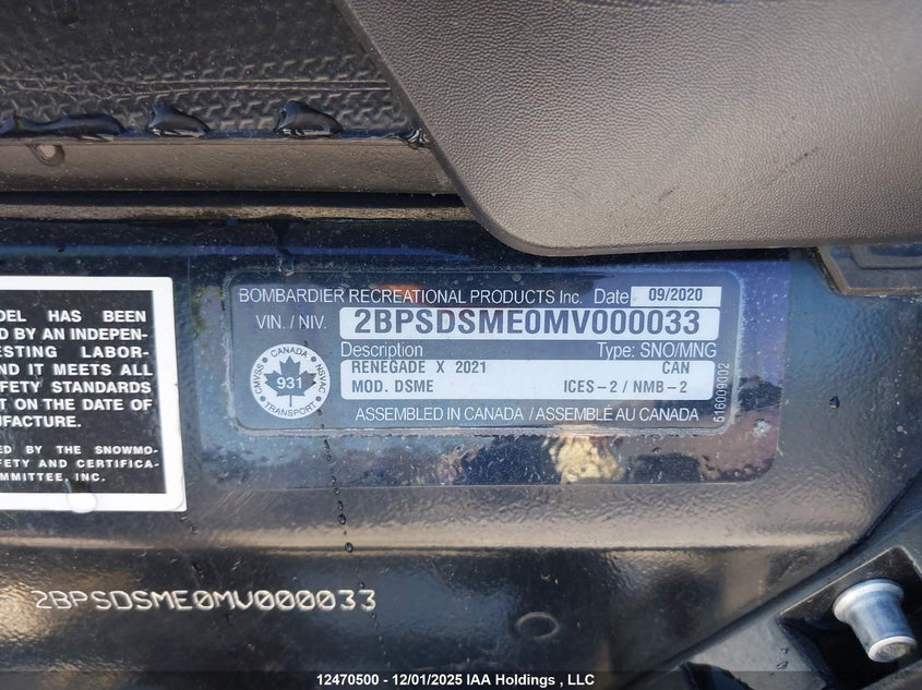 2BPSDSME0MV000033 2021   photo no. 9