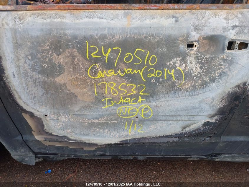 2014 Dodge Grand Caravan Se VIN: 2C4RDGBG5ER178532 Lot: 12470510