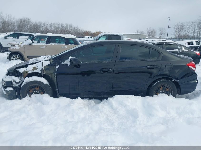 2015 Honda Civic VIN: 2HGFB2E49FH006865 Lot: 12470514