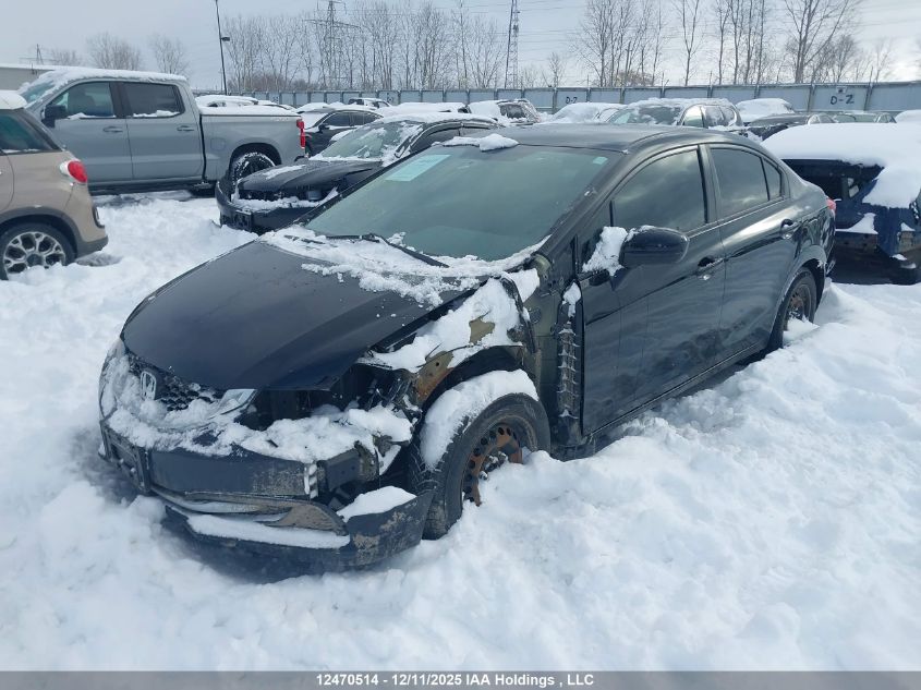 2015 Honda Civic VIN: 2HGFB2E49FH006865 Lot: 12470514