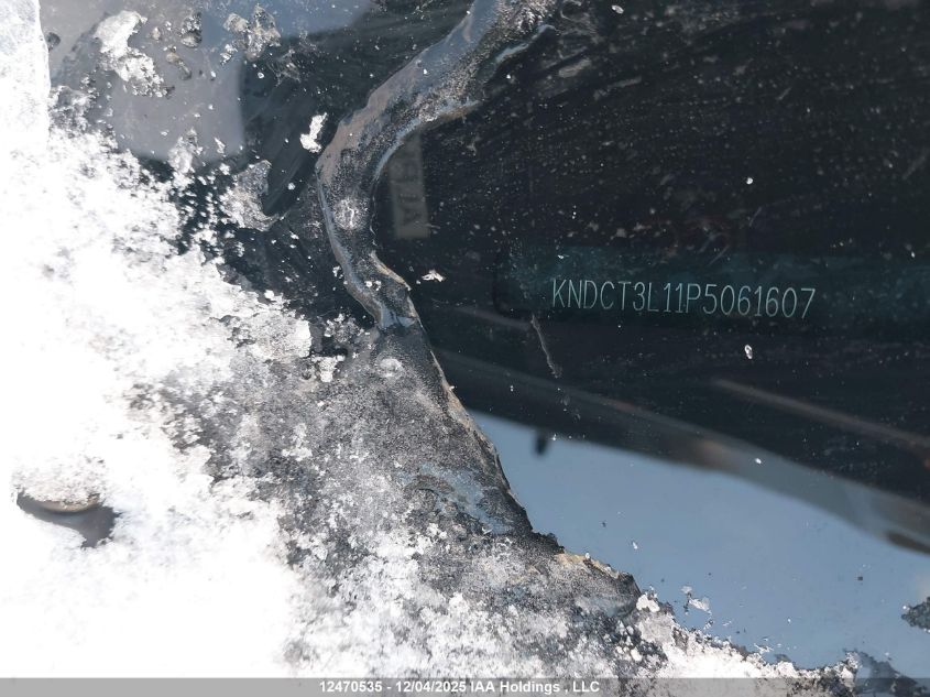 2023 Kia Niro Ev Limited/Limited W/Snow White Pearl Grey Exterior VIN: KNDCT3L11P5061607 Lot: 12470535