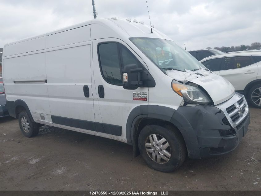 2017 Ram Promaster 2500 2500 High VIN: 3C6TRVDG1HE514439 Lot: 12470555