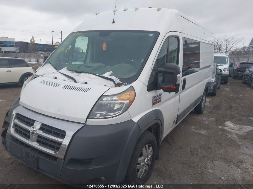 2017 Ram Promaster 2500 2500 High VIN: 3C6TRVDG1HE514439 Lot: 12470555