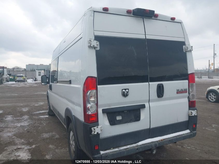 2017 Ram Promaster 2500 2500 High VIN: 3C6TRVDG1HE514439 Lot: 12470555