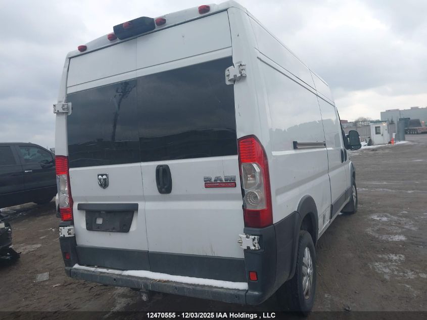 2017 Ram Promaster 2500 2500 High VIN: 3C6TRVDG1HE514439 Lot: 12470555