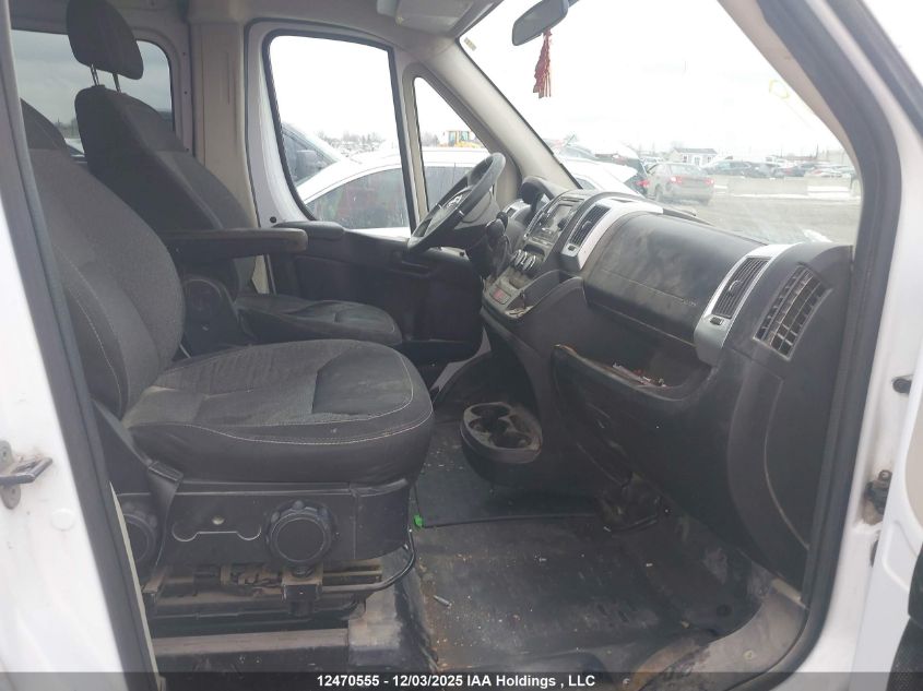 2017 Ram Promaster 2500 2500 High VIN: 3C6TRVDG1HE514439 Lot: 12470555