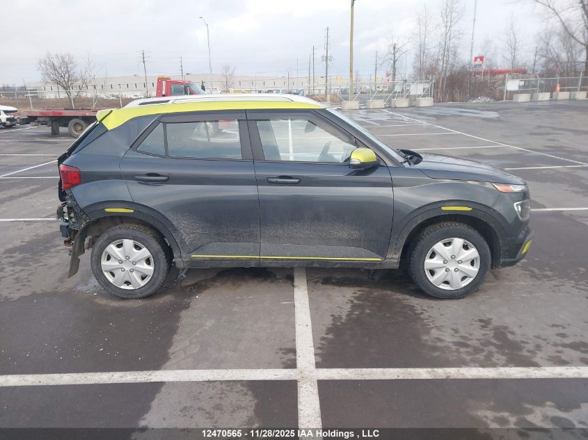 2021 Hyundai Venue Sel/Denim VIN: KMHRC8A34MU063652 Lot: 12470565