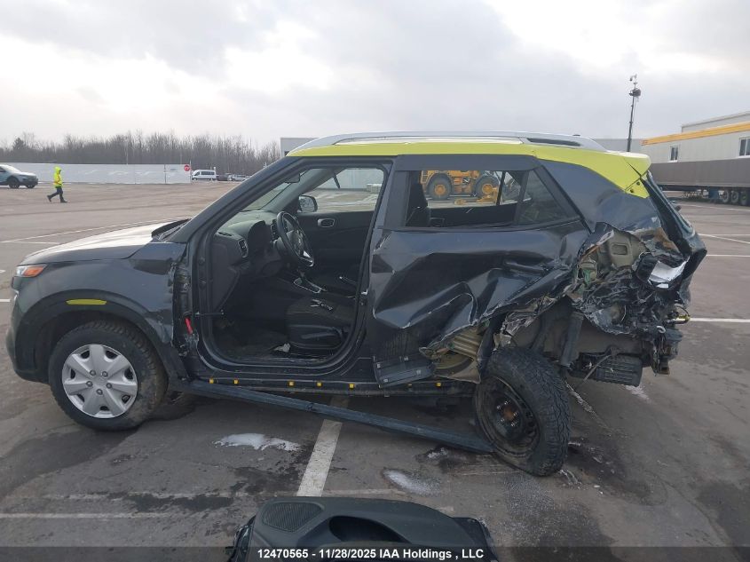 2021 Hyundai Venue Sel/Denim VIN: KMHRC8A34MU063652 Lot: 12470565