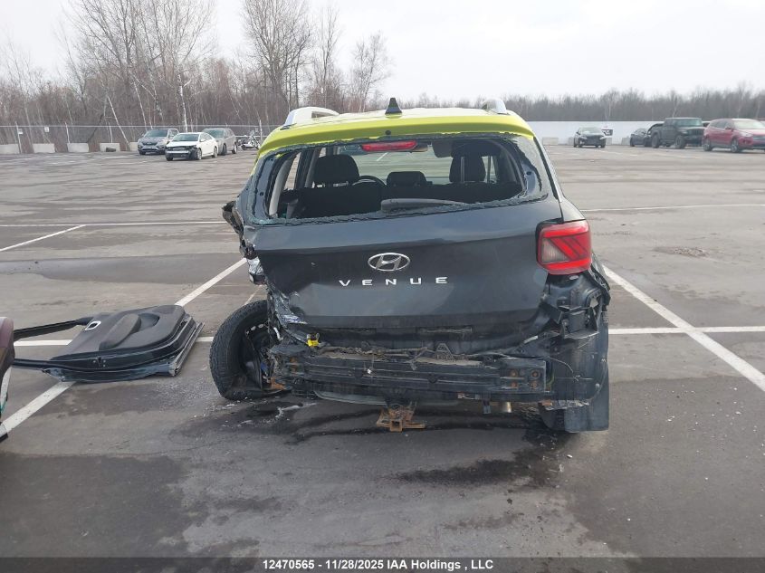2021 Hyundai Venue Sel/Denim VIN: KMHRC8A34MU063652 Lot: 12470565