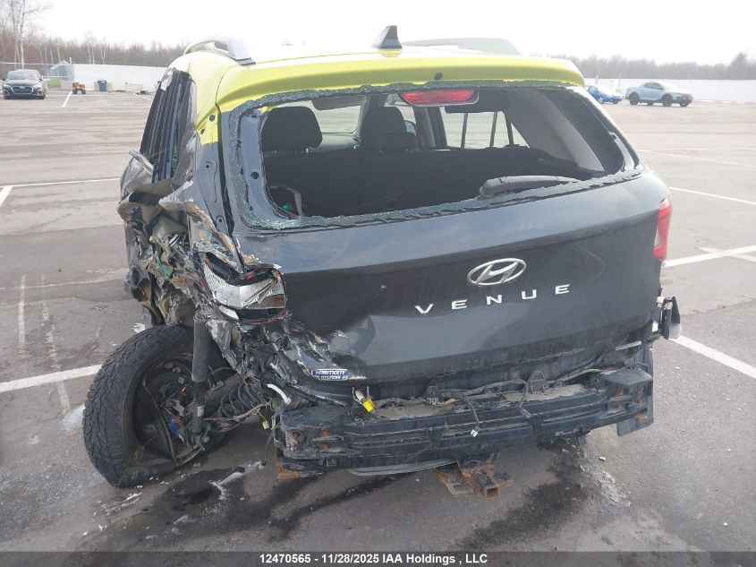 2021 Hyundai Venue Sel/Denim VIN: KMHRC8A34MU063652 Lot: 12470565