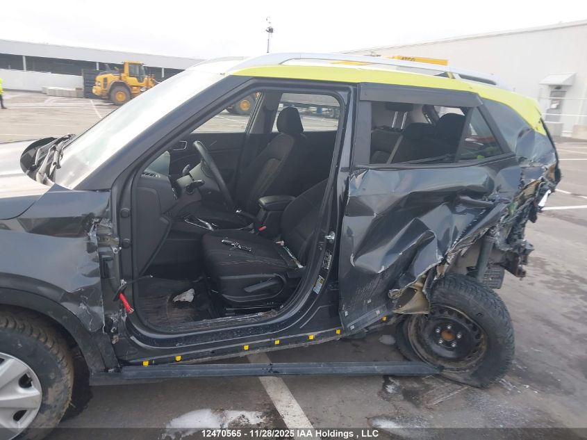 2021 Hyundai Venue Sel/Denim VIN: KMHRC8A34MU063652 Lot: 12470565