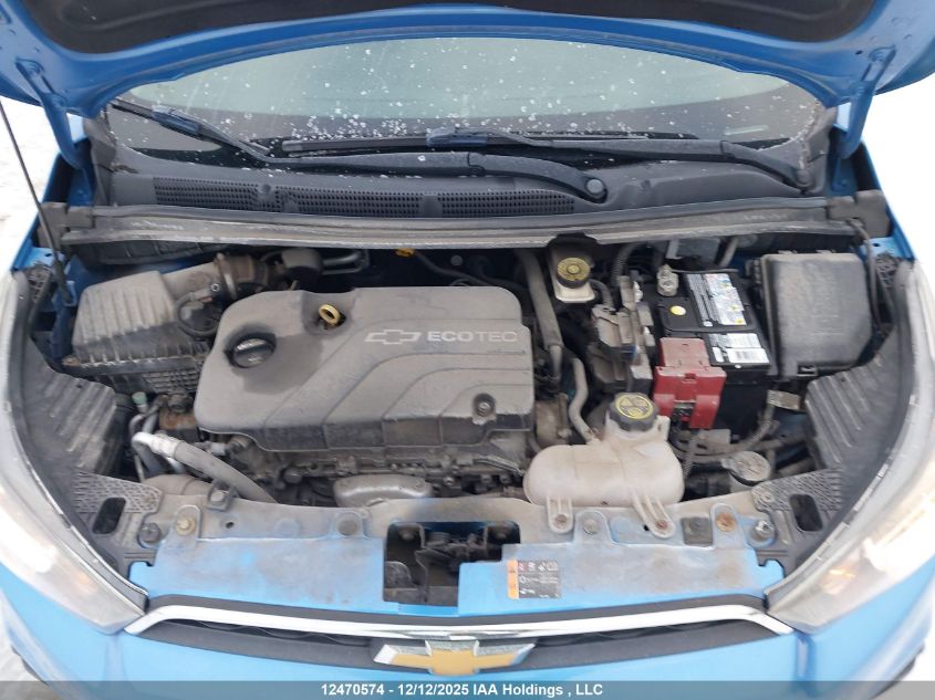 2016 Chevrolet Spark 1Lt Cvt/2Lt Cvt VIN: KL8CD6SA5GC635016 Lot: 12470574